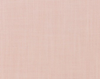 Blush Linen Pleated Drapery Panel - Fabric and Cotton Lining Included - FREE SHIPPING