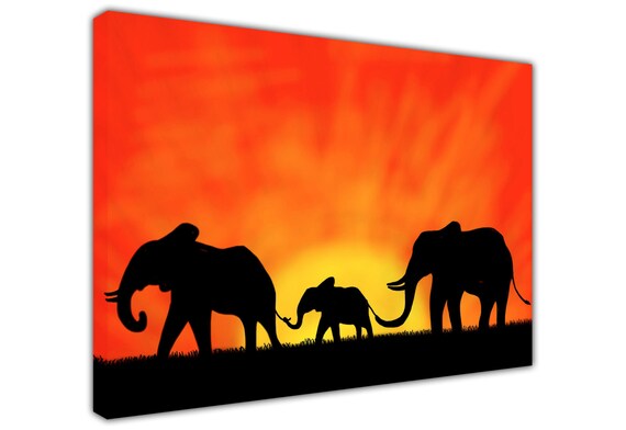 2 prints elephant charms elephants 40 x 38 mm