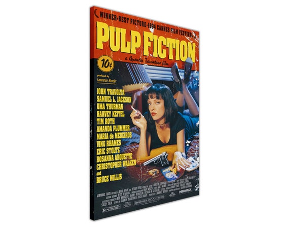 BANKSY CANVAS PICTURES PULP FICTION STAR WARS WALL ART PRINTS DECORATION POSTER