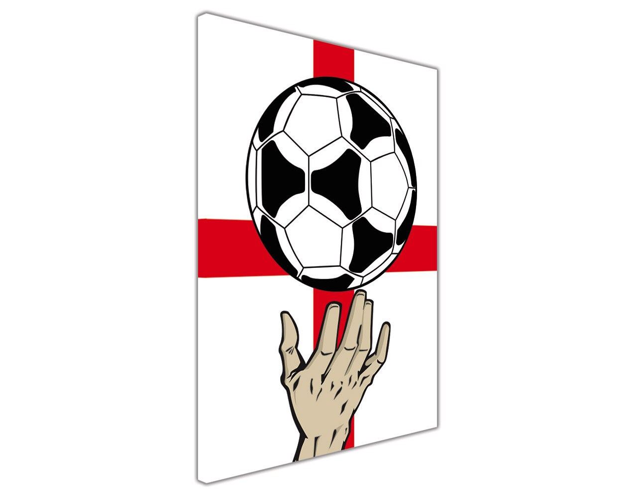 Hand of God Football Prints Canvas Wall Art Picture Home Etsy