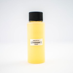 Detonate refill -2 fl. oz use in your favorite cologne bottle or scent your plain lotions, shampoos, diffusers, household cleaners, etc!