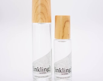 Aceite perfumado natural personalizado: Sin alcohol, 9,7 g (0,33 oz), en roll-on.