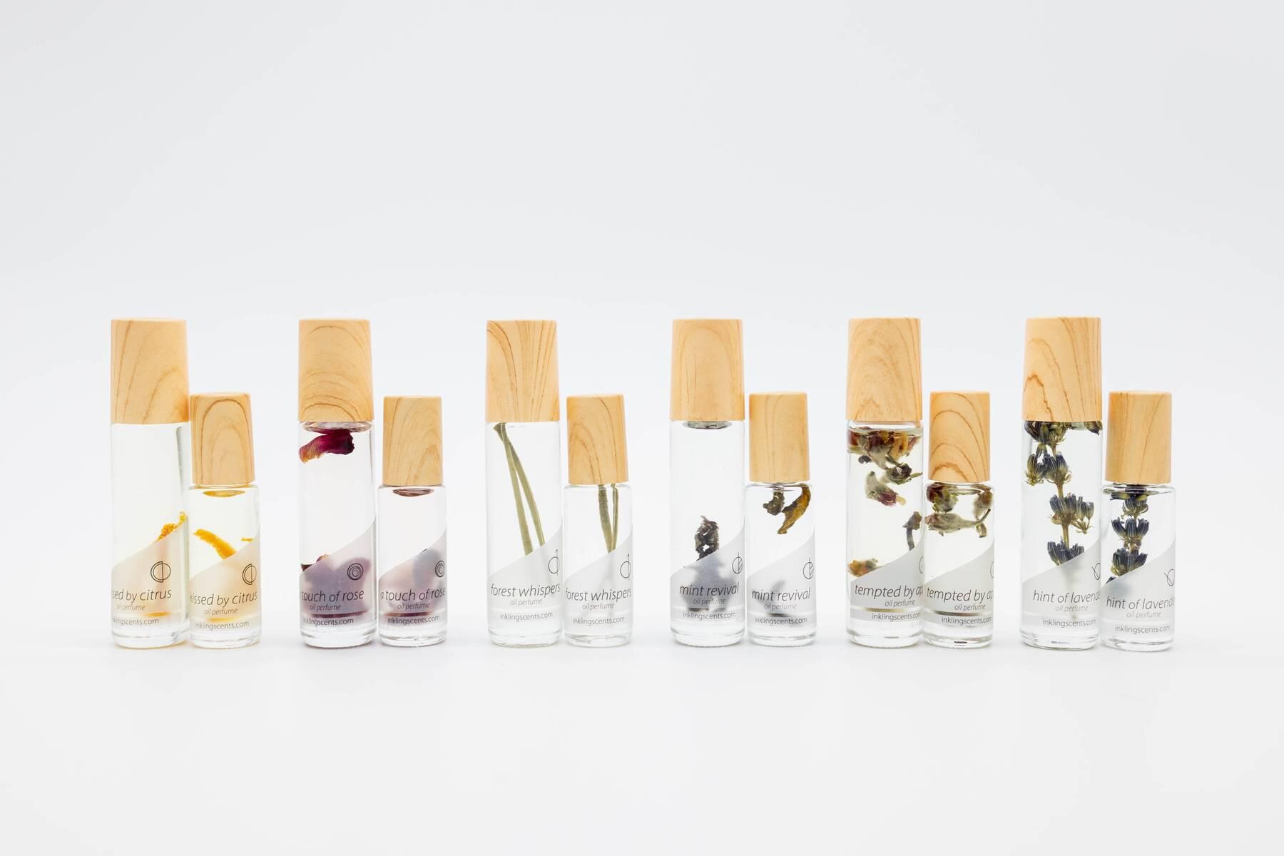 Earth Notes 6 Pack Set - Natural Oil Perfumes - Small Roll-on Earth Notes 6 Pack Set - Natural Oil Perfumes - Small Roll-on