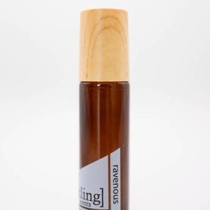 Ravenous Mens Cologne Oil: Spicy Sandalwood, Alcohol-Free Roll On 10 Milliliters