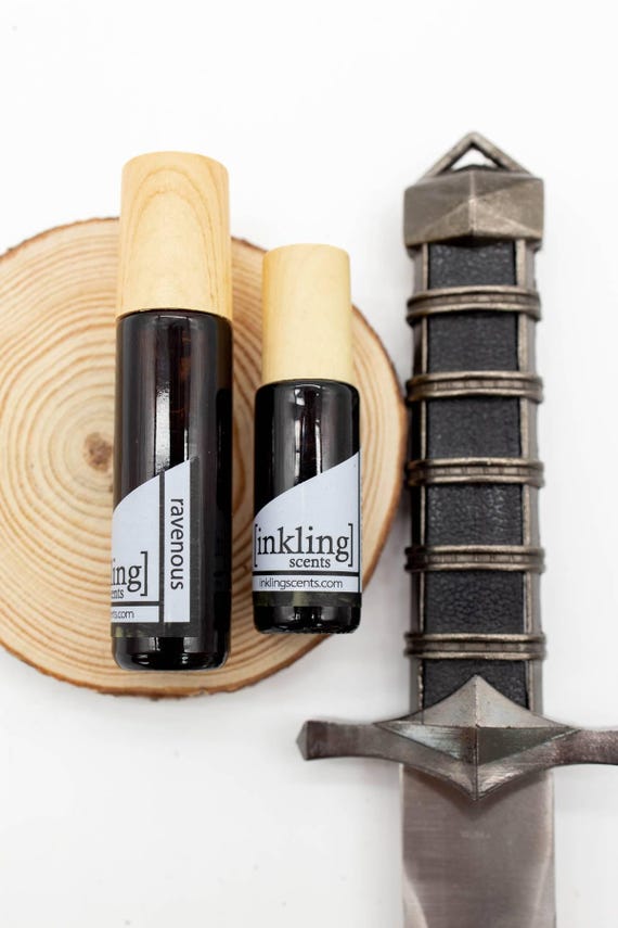 Ravenous Mens Cologne Oil: Spicy Sandalwood, Alcohol-Free Roll On