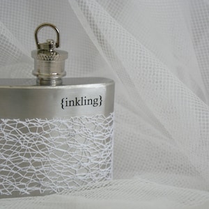 Tigress Perfume Oil: Exotic Orchid, Toffee, Patchouli - Lace Wrapped Flask