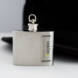 Aesthete - mens cologne -pure fragrance & essential oils, alcohol free, 2 oz. stainless steel flask. Long lasting oil fragrance. Handmade.