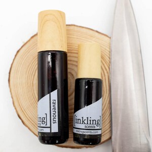 Ravenous Mens Cologne Oil: Spicy Sandalwood, Alcohol-Free Roll On image 3