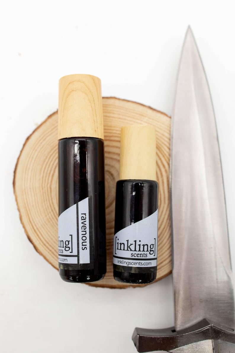 Ravenous Mens Cologne Oil: Spicy Sandalwood, Alcohol-Free Roll On image 3