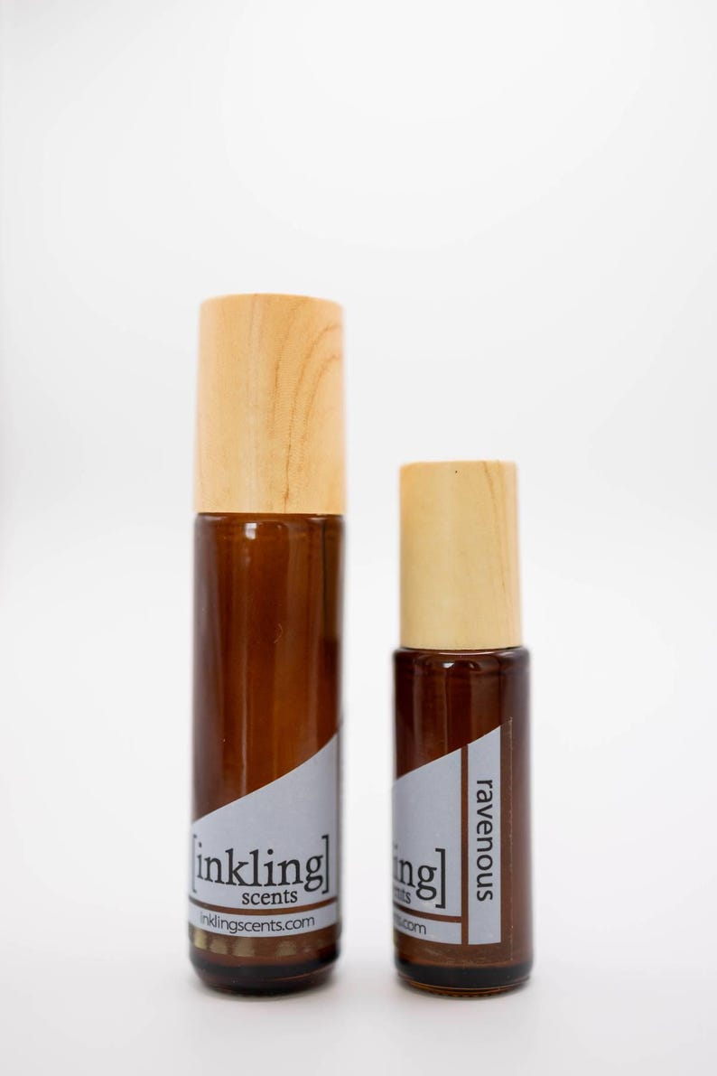 Ravenous Mens Cologne Oil: Spicy Sandalwood, Alcohol-Free Roll On image 4