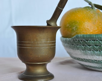 Small bronze mortar from the 1950s