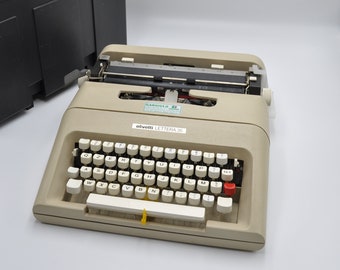 Máquina de escribir Olivetti Lettera 35 de los años 70 - Fabricada en Italia