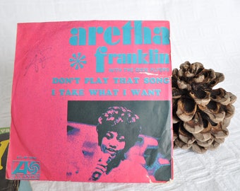 Vinyl 45 rpm by Aretha Franklin with the Dixie Flyers