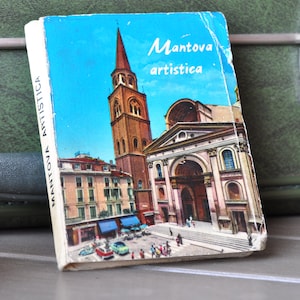 Bloc de cartes postales souvenirs de Mantoue - Italie - années 1960
