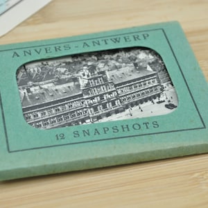 Blocco di cartoline souvenir della città di Anversa in Belgio - anni '50