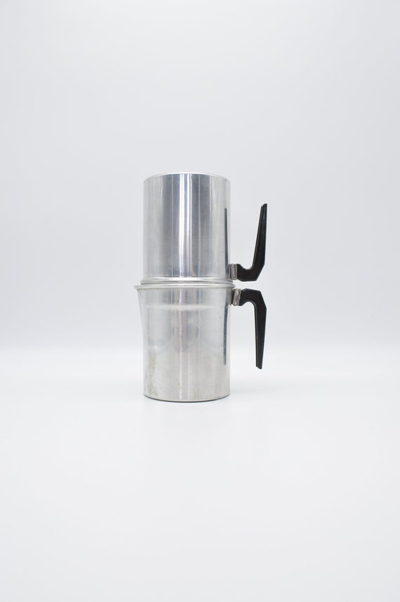 Ilsa Neopolitan Coffee Maker, 6 cup, aluminum