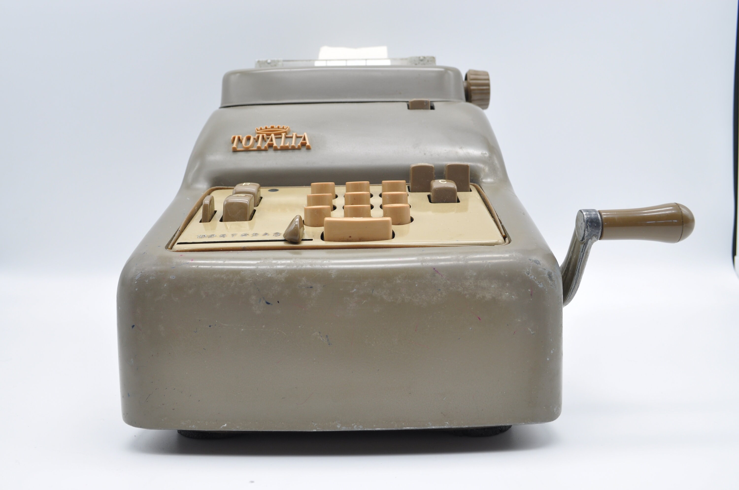 TOTALIA Model 1300 Hand-crank Calculator - 1954 - Etsy