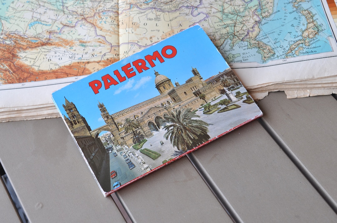 Palermo Magnet Souvenir - Sizilianische Monumente Dekomagnet | Sammlerstück Italien Reiseandenken