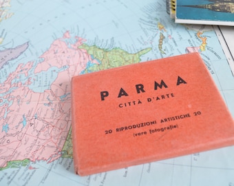 Block of souvenir postcards of the city of Parma-Italy of the years ' 50