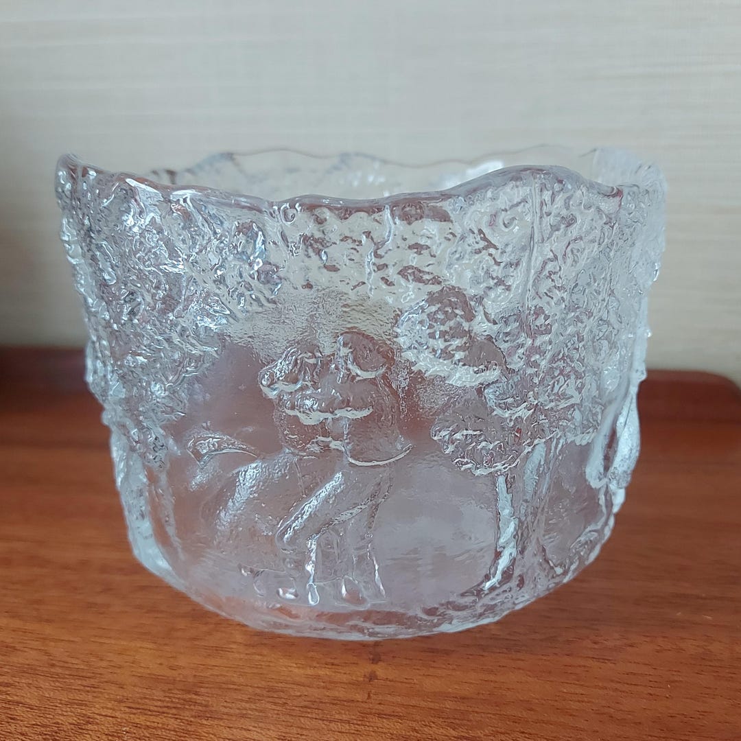 Kosta Boda ヴィンテージ ミッドセンチュリー クリスタル ガラス