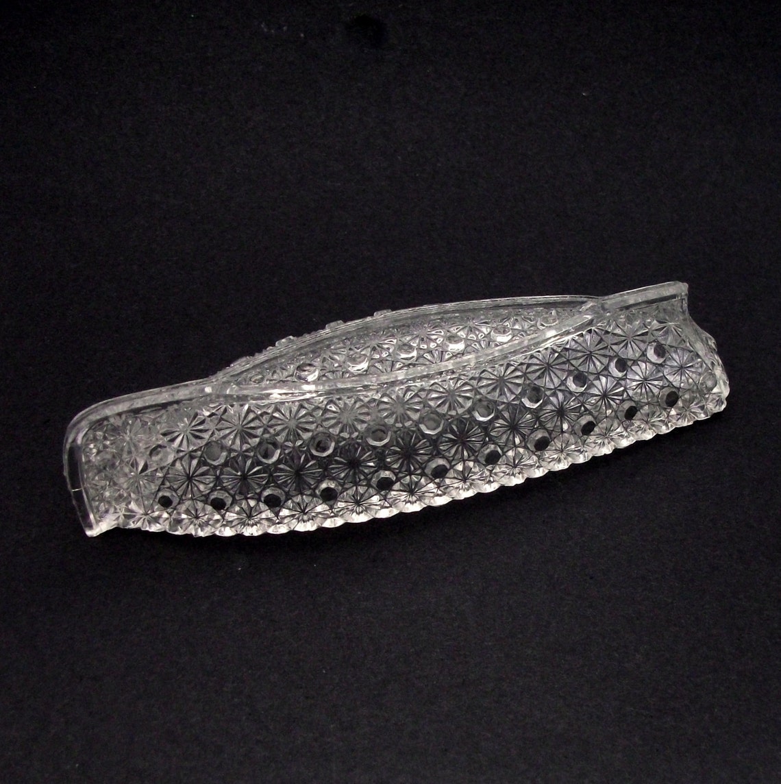 Edward Bolton small 6 inch Grace Darling Glass Boat Reg no. Etsy