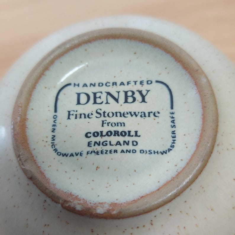 Denby DAYBREAK Pattern Stoneware SUGAR Bowl Designed by Claire Bernard ...