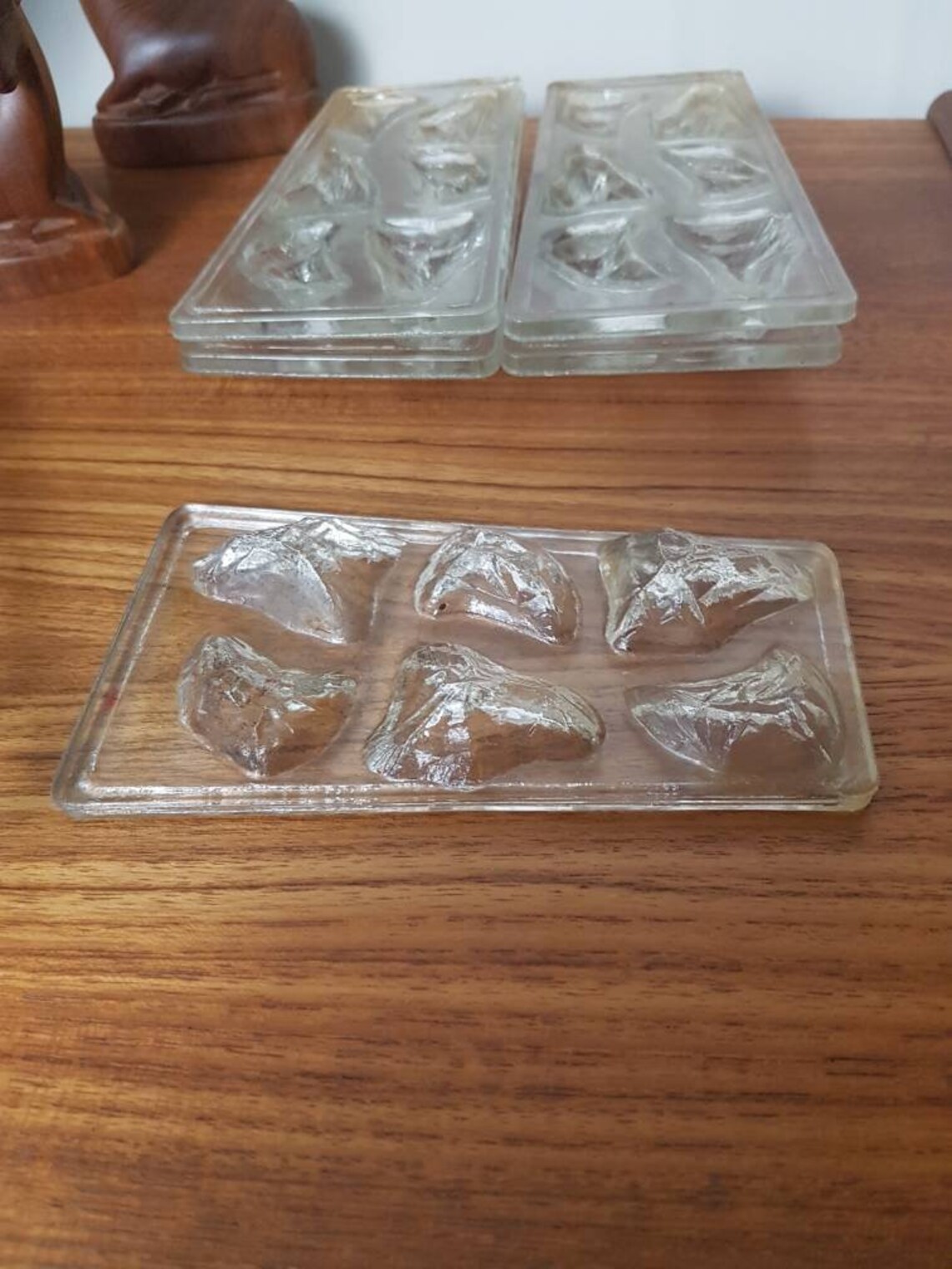 Vintage Confectioners Glass Moulds Set of 6 Jellies Chocolates Etsy UK