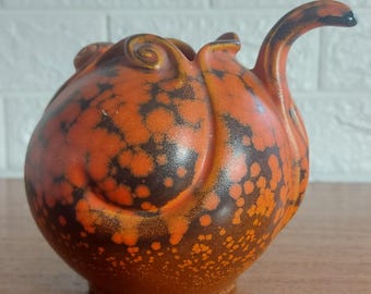 Vintage Handmade Coil Pottery Vase - Etsy 日本