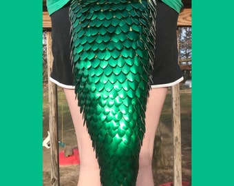 Dragon Scale Tail - Dragon Tail - ScaleMaille Tail - Wyrm Scale - Scale Tail - Tohru - Ms Kobayashi - Dragon Maid - Cosplay - Custom Tail