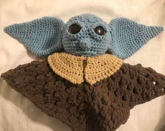 Baby Yoda -*CROCHET PATTERN* - Baby Alien - Baby Plushie - Baby Alien Plushie