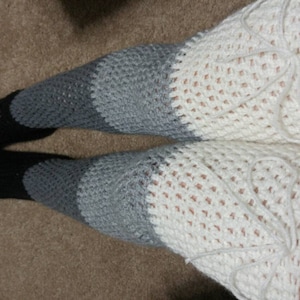 Medias por encima de la rodilla *SOLO PATRÓN*