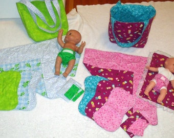 Oh Dolly! Child size Diaper bag and accessory pattern