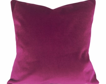 dark magenta throw pillows
