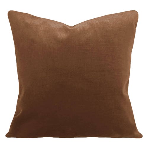 Camel Velvet Decorative Pillow Cover Throw Pillow Both Etsy