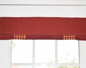 Items Similar To Roll Up Curtain French Door Curtain Velcro