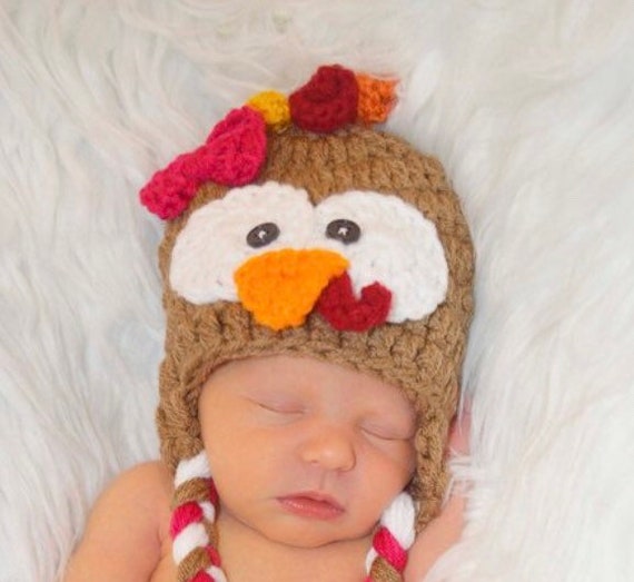 baby turkey hat
