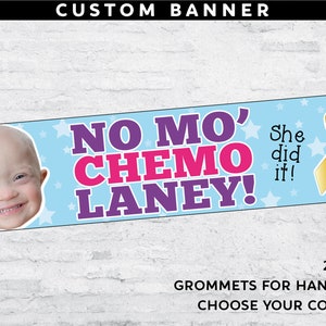 End of Chemo Banner | Custom 2&#39;x8&#39; Vinyl Banner