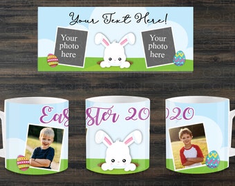 DIGITAL Sublimation Easter Mug Design / Sublimation Mug / Easter Mug / Sublimation Template / Easter Sublimation / Photo Mug / Easter Gift