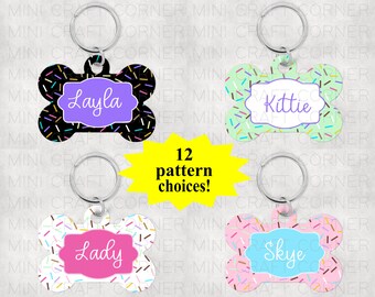 Dog tag template for sublimation
