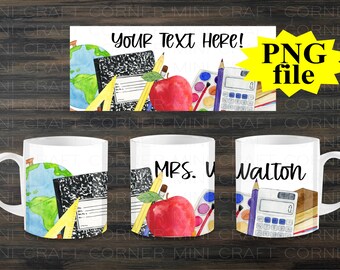 Download Teacher Mug Svg Etsy