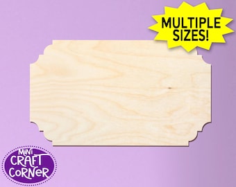 Plaque Wooden Cutout / Wood Plaque Blank / Wood Plaque Unfinished / Wood Plaque Sign / Front Door Sign / Wood Plaque Custom / Wooden Plaque