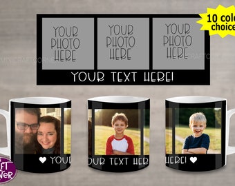 DIGITALE sublimatie fotomok ontwerp / sublimatiemok / sublimatieontwerp / cadeau voor papa mok sublimatie / sublimatie png / mok png /