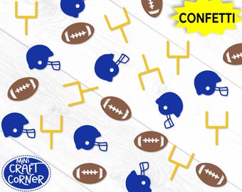 Football Confetti, Football Party Table Scatter, Sports Birthday Decorations, Football Baby Shower Confetti, Game Day Party Decor