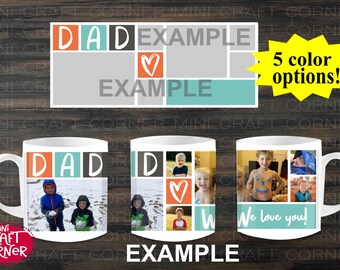 DIGITAL Sublimation Fathers Day Mug Design / Sublimation Mug / Sublimation Design / Grandpa Mug Sublimation / Sublimation PNG / Mug PNG