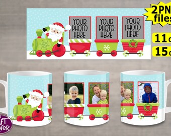 DIGITAL Sublimations Weihnachtstasse Design / Sublimationstasse / Sublimationsdesign / Weihnachtstasse Sublimation / Weihnachten PNG / Weihnachtstasse
