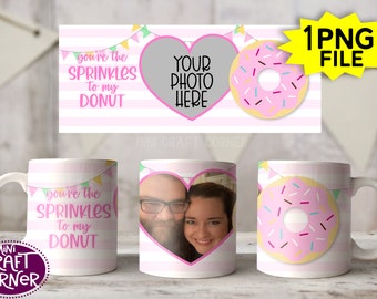 DIGITAL Sublimation Valentines Mug Design / Sublimation Mug / Sublimation Design / Valentines Mug Sublimation / Sublimation PNG / Valentines