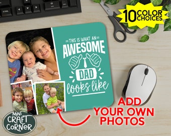 DIGITAL Sublimation Photo Mousepad / Fathers Day Gift / Sublimation Mousepad / Dad Mouse pad / Mouse pad design /Photo Mousepad PNG