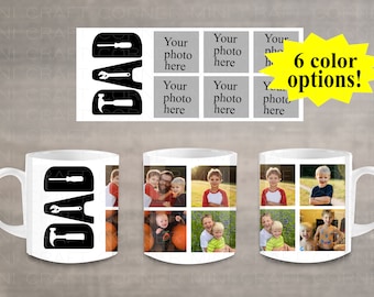 DIGITAL Sublimation Fathers Day Mug Design / Sublimation Mug / Sublimation Design / Fathers Day Mug Sublimation / Sublimation PNG / Mug PNG