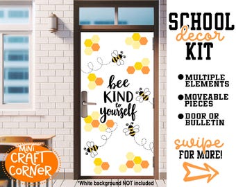 Precut Teacher Decor Kit / Teacher Bulletin Board Kit / Teacher Door Decorations / Teacher Decor / Classroom Decor / Teacher Saying