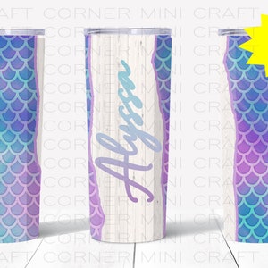 DIGITAL Sublimation Mermaid Tumbler Design / Sublimation Tumbler / Sublimation Design / Mermaid Cup / Mermaid Tumbler / Sublimation File